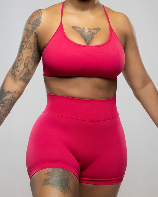 Candy Red Sweat Set