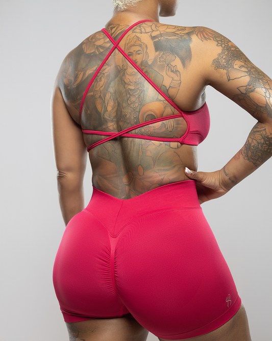 Candy Red Sweat Set